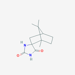 1,7,7-Trimethylspiro[bicyclo[2.2.1]heptane-2,4'-imidazolidine]-2',5'-dione