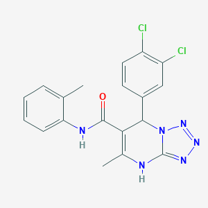 7-(3,4-dichlorophenyl)-5-methyl-N-(2-methylphenyl)-4,7-dihydrotetraazolo[1,5-a]pyrimidine-6-carboxamide