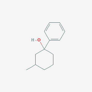 molecular formula C13H18O B2844020 1-Phenyl-3-methylcyclohexanol CAS No. 30689-81-7; 63007-44-3