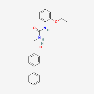 1-(2-([1,1'-Biphenyl]-4-yl)-2-hydroxypropyl)-3-(2-ethoxyphenyl)urea