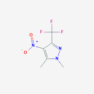1,5-Dimethyl-4-nitro-3-(trifluoromethyl)pyrazole