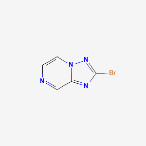 molecular formula C5H3BrN4 B2844051 2-Bromo-[1,2,4]triazolo[1,5-a]pyrazine CAS No. 1359702-68-3