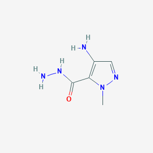 4-amino-1-methyl-1H-pyrazole-5-carbohydrazide