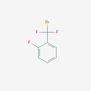 1-[Bromo(difluoro)methyl]-2-fluorobenzene