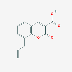 8-Allyl-2-oxo-2H-chromene-3-carboxylic acid