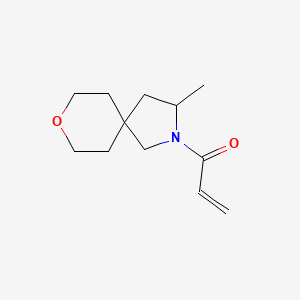 1-(3-Methyl-8-oxa-2-azaspiro[4.5]decan-2-yl)prop-2-en-1-one