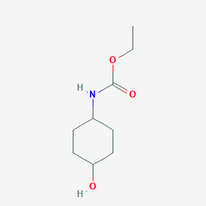 molecular formula C9H17NO3 B2844187 乙酸 N-(4-羟基环己基)酰胺 CAS No. 71118-96-2