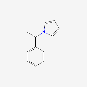 molecular formula C12H13N B2844324 1-(1-phenylethyl)-1H-pyrrole CAS No. 17289-34-8