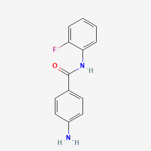 4-Amino-N-(2-fluorophenyl)benzamide