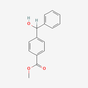 molecular formula C15H14O3 B2844594 Methyl 4-(hydroxy(phenyl)methyl)benzoate CAS No. 108419-03-0; 108475-89-4