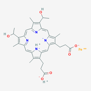 molecular formula C34H36FeN4O6 B028446 Hematoheme CAS No. 19584-91-9