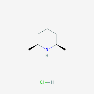 (2R,4r,6S)-2,4,6-trimethylpiperidine hydrochloride