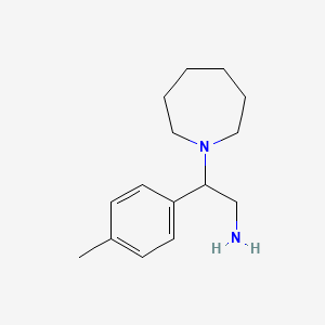 2-Azepan-1-yl-2-p-tolyl-ethylamine