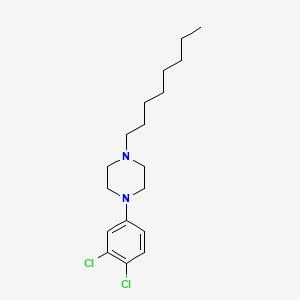 1-(3,4-Dichlorophenyl)-4-octylpiperazine