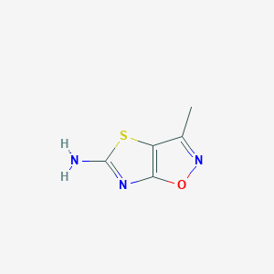 3-Methylthiazolo[5,4-d]isoxazol-5-amine