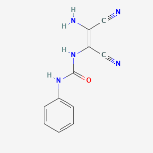 1-[(Z)-2-amino-1,2-dicyanoethenyl]-3-phenylurea