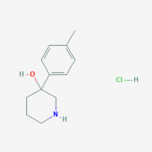 3-(p-Tolyl)piperidin-3-ol hydrochloride