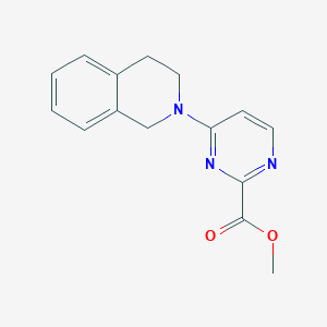 Methyl 4-(1,2,3,4-tetrahydroisoquinolin-2-yl)pyrimidine-2-carboxylate