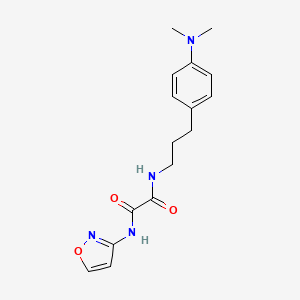 N1-(3-(4-(dimethylamino)phenyl)propyl)-N2-(isoxazol-3-yl)oxalamide