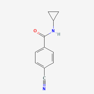 4-cyano-N-cyclopropylbenzamide