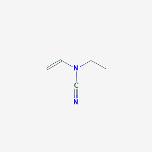 molecular formula C5H8N2 B2845184 N-Ethyl-N-vinylcyanamide CAS No. 855381-91-8