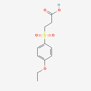 3-(4-Ethoxy-benzenesulfonyl)-propionic acid
