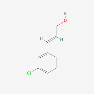 molecular formula C9H9ClO B2845264 (E)-3-(3-chlorophenyl)prop-2-en-1-ol CAS No. 119125-31-4; 1504-67-2