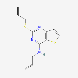 N-allyl-2-(allylsulfanyl)thieno[3,2-d]pyrimidin-4-amine