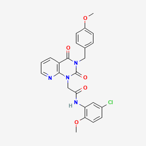 N-(5-chloro-2-methoxyphenyl)-2-[3-(4-methoxybenzyl)-2,4-dioxo-3,4-dihydropyrido[2,3-d]pyrimidin-1(2H)-yl]acetamide