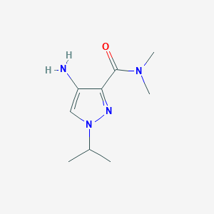 4-Amino-1-isopropyl-N,N-dimethyl-1H-pyrazole-3-carboxamide