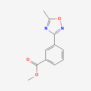 Methyl 3-(5-methyl-1,2,4-oxadiazol-3-YL)benzoate