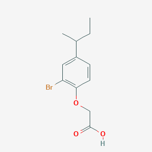 2-[2-Bromo-4-(sec-butyl)phenoxy]acetic acid