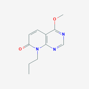 molecular formula C11H13N3O2 B2845469 4-methoxy-8-propylpyrido[2,3-d]pyrimidin-7(8H)-one CAS No. 2034571-81-6