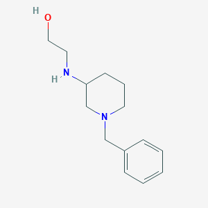 2-((1-Benzylpiperidin-3-yl)amino)ethanol