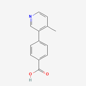 4-(4-Methylpyridin-3-yl)benzoic acid