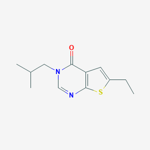 6-ethyl-3-isobutylthieno[2,3-d]pyrimidin-4(3H)-one