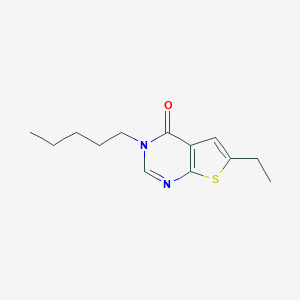 6-ethyl-3-pentylthieno[2,3-d]pyrimidin-4(3H)-one