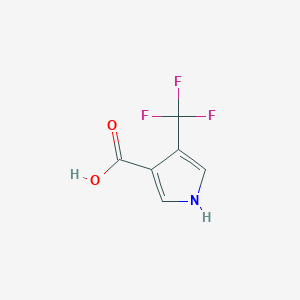 4-(trifluoromethyl)-1H-Pyrrole-3-carboxylic acid