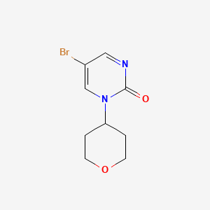 5-Bromo-1-(oxan-4-yl)-1,2-dihydropyrimidin-2-one