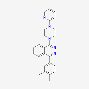 1-(3,4-Dimethylphenyl)-4-(4-(pyridin-2-yl)piperazin-1-yl)phthalazine