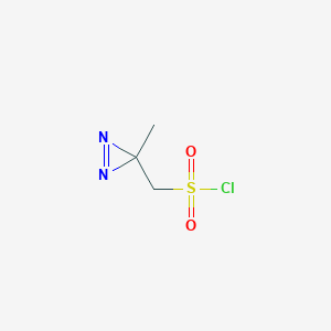 (3-methyl-3H-diazirin-3-yl)methanesulfonyl chloride