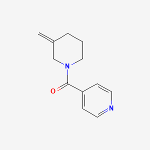 4-(3-Methylidenepiperidine-1-carbonyl)pyridine