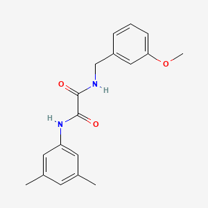 N-(3,5-dimethylphenyl)-N'-(3-methoxybenzyl)ethanediamide