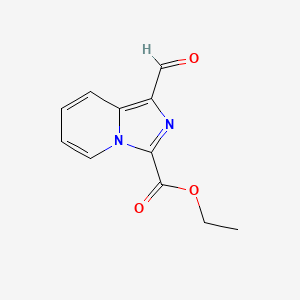 Ethyl 1-formylimidazo[1,5-A]pyridine-3-carboxylate
