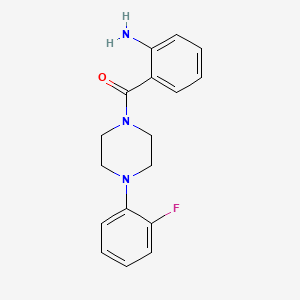 2-Aminophenyl 4-(2-fluorophenyl)piperazinyl ketone