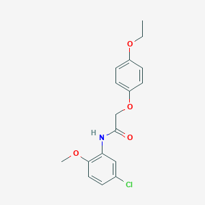 N-(5-chloro-2-methoxyphenyl)-2-(4-ethoxyphenoxy)acetamide