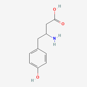 molecular formula C10H13NO3 B2845835 3-氨基-4-(4-羟基苯基)丁酸 CAS No. 64913-50-4