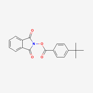 molecular formula C19H17NO4 B2845911 (1,3-Dioxoisoindol-2-yl) 4-tert-butylbenzoate CAS No. 713491-05-5