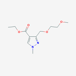 Ethyl 3-(2-methoxyethoxymethyl)-1-methylpyrazole-4-carboxylate