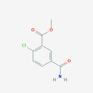 Methyl 5-carbamoyl-2-chlorobenzoate